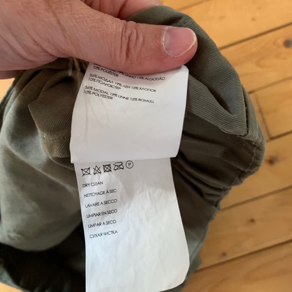 Club Monaco Linen Blend Crop Top - Picture 6 of 7